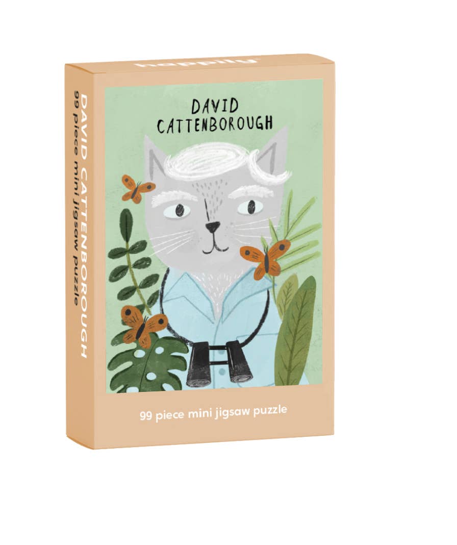 David Cattenborough - 99 Piece Jigsaw Puzzle