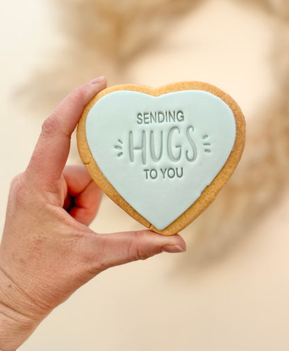 Iced Biscuit - Sending Hugs To You