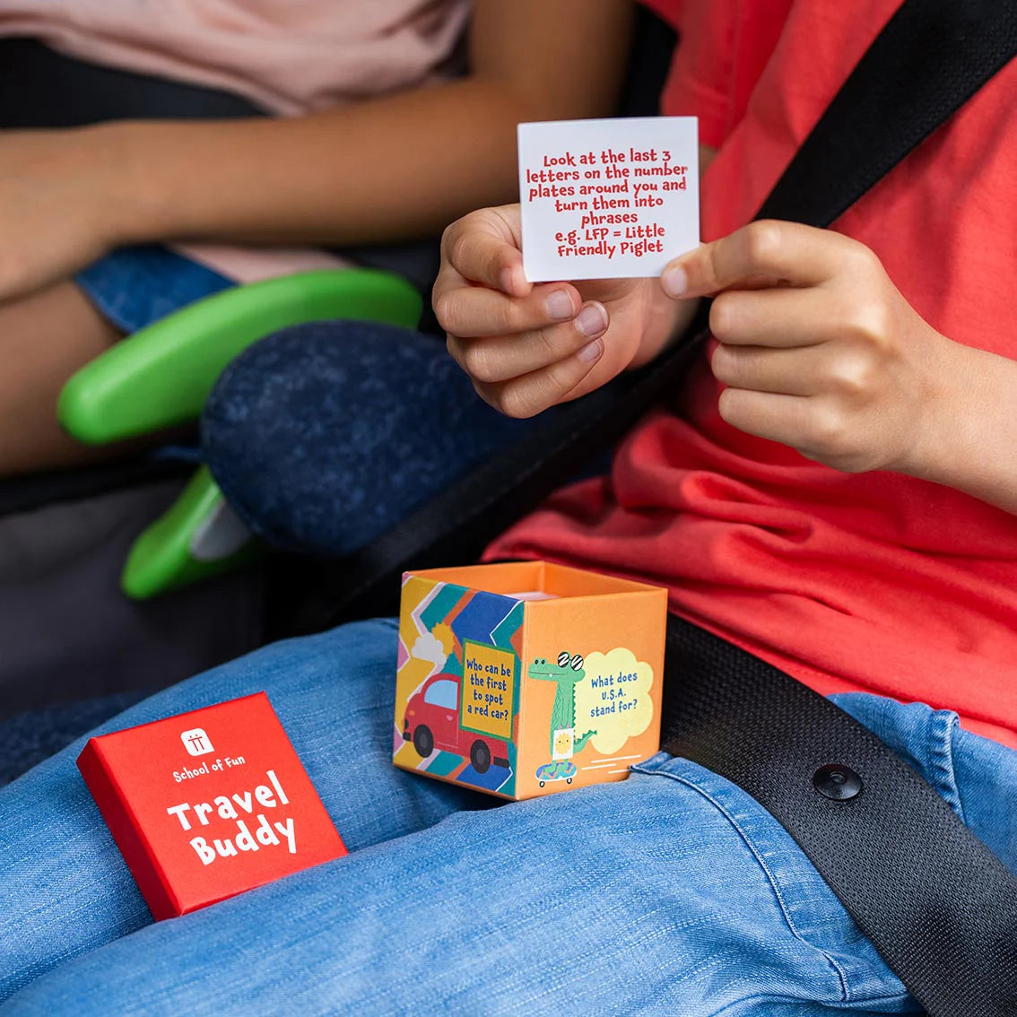 Travel Buddy Trivia Box