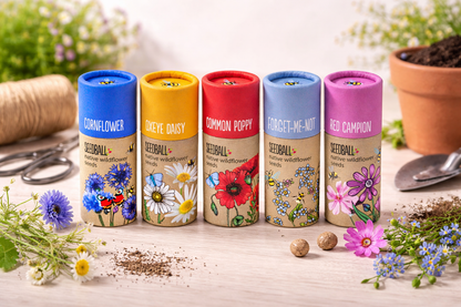 Wildflower Seed Tubes (Choose Your Flowers)