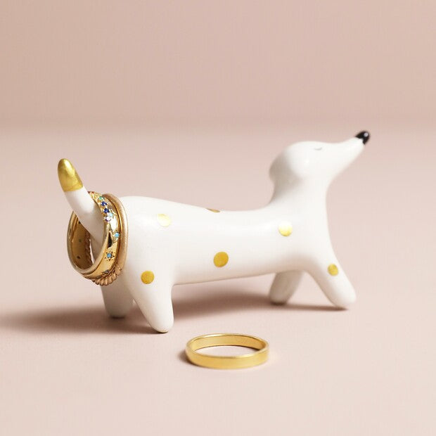 Sausage Dog Ring Holder