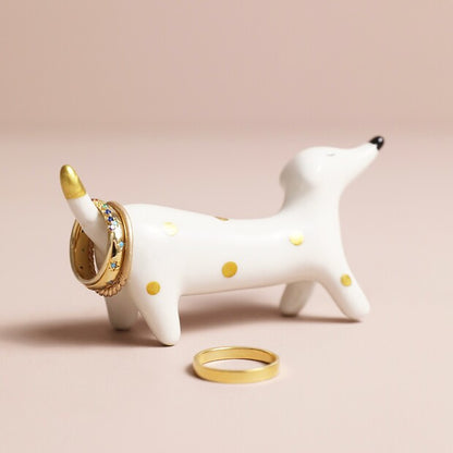 Sausage Dog Ring Holder