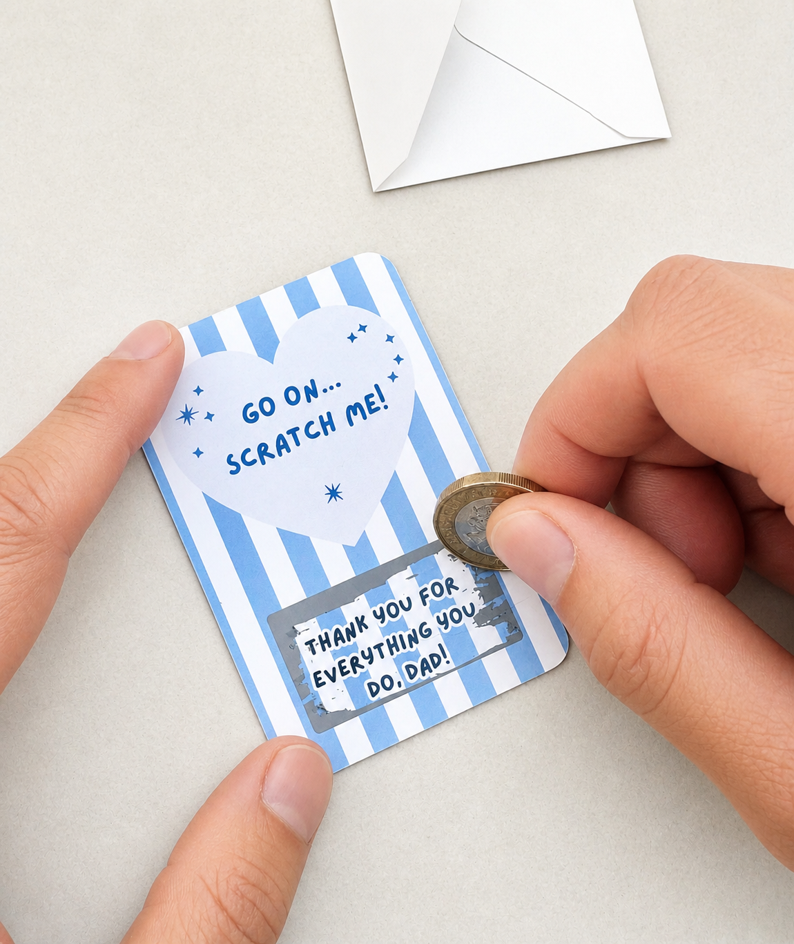 Scratch Card - Thank you for everything you do, Dad!