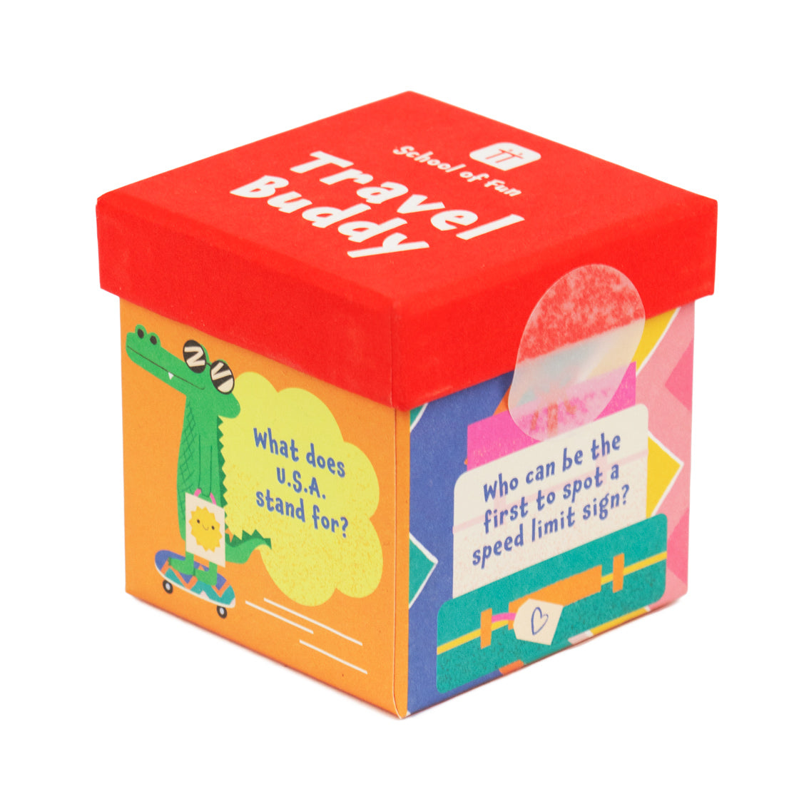 Travel Buddy Trivia Box