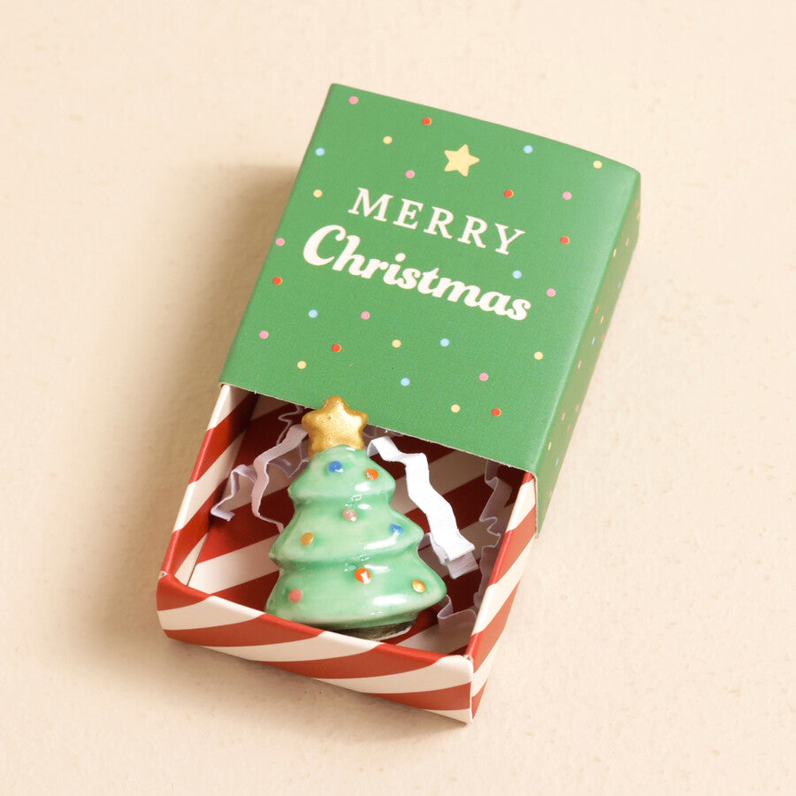 Matchbox Ceramic Christmas Tree Token