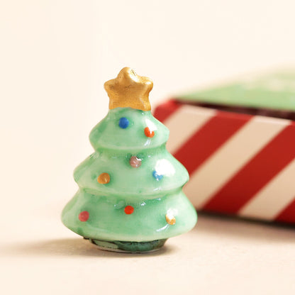 Matchbox Ceramic Christmas Tree Token