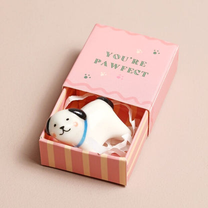Matchbox Ceramic Dog Token