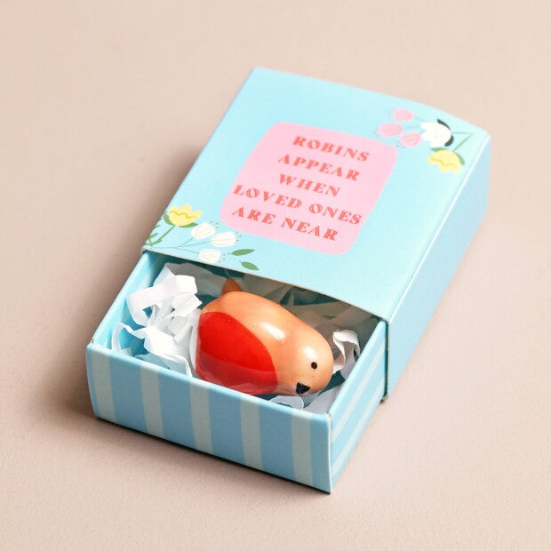 Matchbox Ceramic Robin Token
