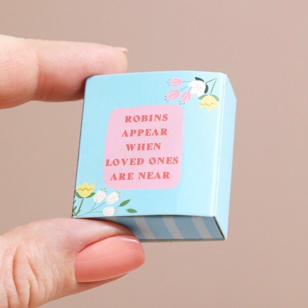 Matchbox Ceramic Robin Token